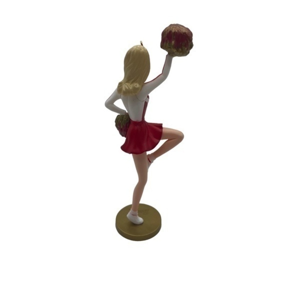 Vintage Keepsake Hallmark Barbie Cheer For Fun Christmas Ornament in Box - Picture 3 of 3